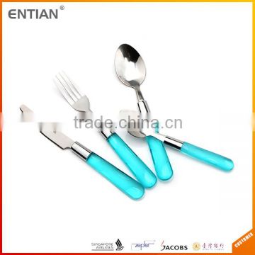 wholesale stainless steel cutlery with plastic handle