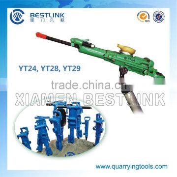 Quarrying Rock Air-leg YT28 YT29 Wet Drilling Rock Drill