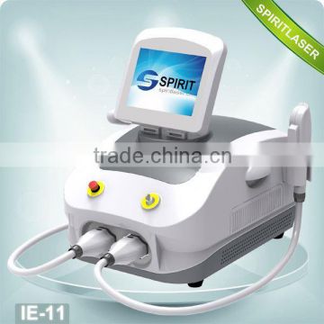 SPIRITLASER 10.4 Inch 2 in 1 IPL + YAG CPC Connector portable ipl skin tighten ipl photo rejuvenation Movable Screen