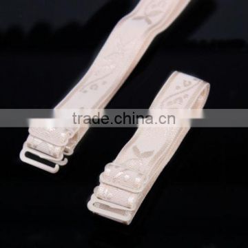 Wholesale Adjustable Elastic Jacquard Ribbon Bra Straps 1.5cm Women