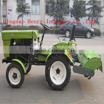 945mm wide hydraulic electric start mini tractor