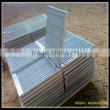 Galvanized Steel Grating(Used to Step plate/Stair tread/Building steel grid plate )