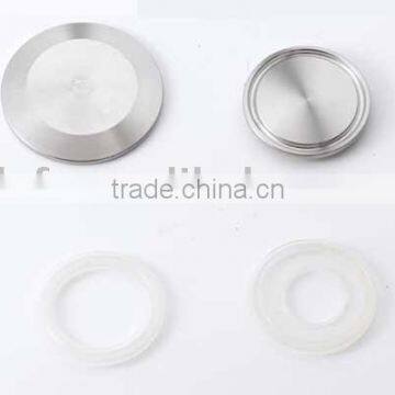 sanitary stainless steel sanitary Union-End cap/blind cap