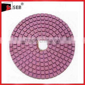 100mm polishing pads for terrazzo wet SEB-PP110682