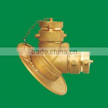 Fire Hose Landing Valve and Brass Water Divider