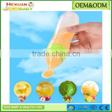 baby feeder/Silicone Baby Feeder/Silicone Squeeze Baby Feeder Spoon