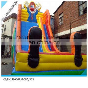 tobogan inflable durable clown slip and slide for adult