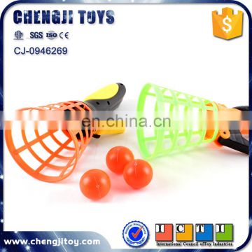 Shooting game plastic scoop catch ball game