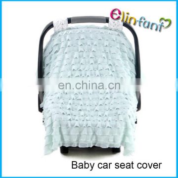 Elinfat 4 in 1 Baby Car Seat Cover Rayon and Nursing Cover