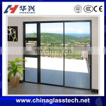 aluminum frame double glazing sliding balcony french doors