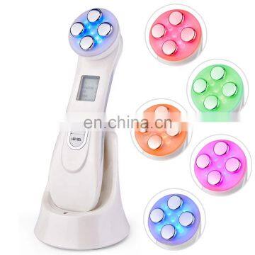 Electric EMS Led Light Therapy Facial Skin Rejuvenation Remover Wrinkle Beauty Machine
