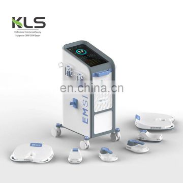 Newest Touch Screen High Intensity HIEMT EMS Electromagnetic Muscle  Electromagnetic EMS Machine For Salon Use
