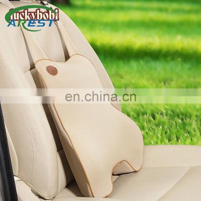 Carest Car Cushion Chair Massage Lumbar Support Waist Car Back Support Memory Foam Pad For Car Office Home Universal B02