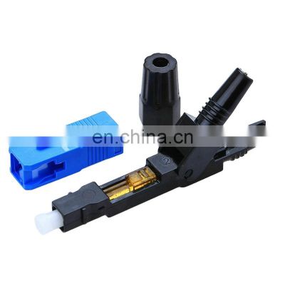 sc/upc fast connector fiber optical  for optical   ftth fast connector tool SC/UPC  conector rapido fibra fast connector
