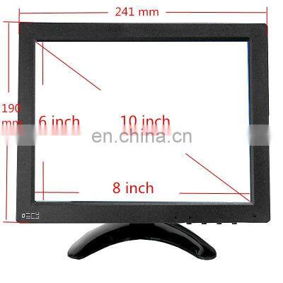 10 inch 4:3 Small size square Portable LCD TV