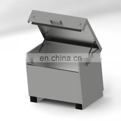 Custom Sheet Metal Stamped Powder Coated Aluminum Enclosure Box for Control Box