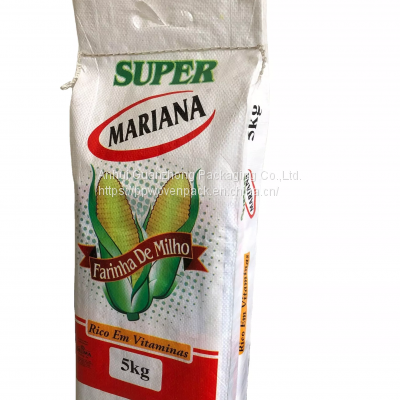 factory price custom logo maize grain bags 100kg plastic empty sack bean bag
