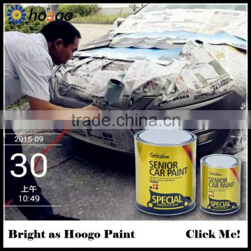 1K solid color acrylic collision repair car paint