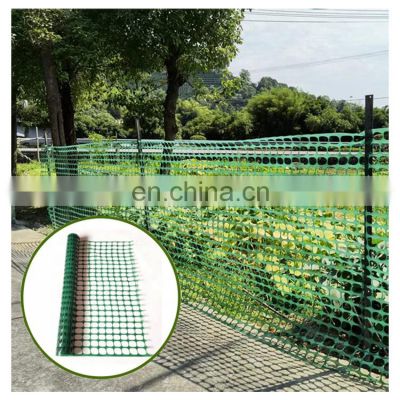 4X100 green plastic mesh fencing roll animal barrier fence for garden fence
