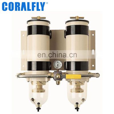 Coralfly Fuel Water Separator Filter Housing FH500 500FG FG900 900FG 2020PM-OR 2020PM  Filter for Parker Racor