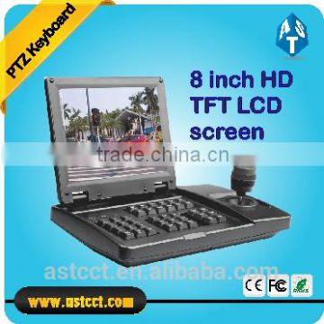 8" TFT-LCD 3D PTZ Keyboard Controller Dispaly with Big Scren Monitor for speed dome                        
                                                Quality Choice