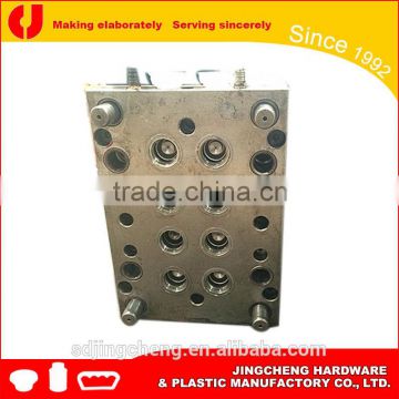 customized 8 cavity hot runner flip top cap mould / plastic caps mold manufacture China