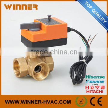 Top Sale 3 Way T type Control Valve with Positioner