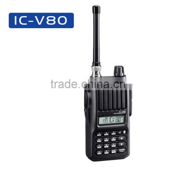 IC-V80 VHF136-174MHz 5Watts PC Programmable Handheld Two Way Radio