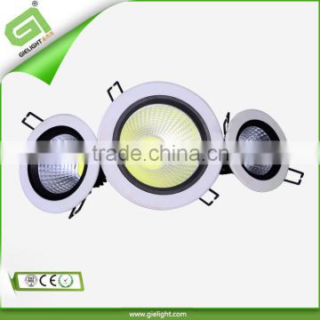 12w COB LED Downlight AC85-265V White/Warm white LED Down Lamp Aluminum Heat Sink