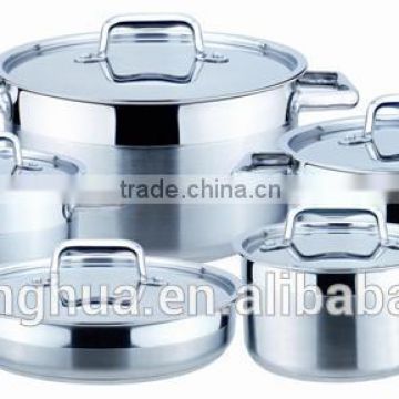 10 PCS stainless steel cookware set