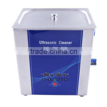 industrial Ultrasonic Cleaner china cleaning machine SDQ100 with heating and timer for dental/glasses cleaning