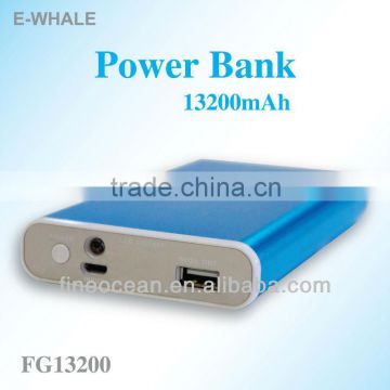 13200mah High quality Portable Mobile Power Bank FG13200