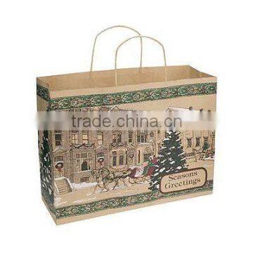 2015 Eco-friendly kraft paper shopping bag