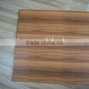 waterproof artistic pvc ceiling panel wooden color
