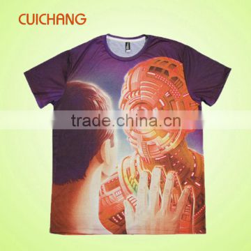 high quality 100% polyester wholesale blank t-shirts OEM & wholesale t-shirts