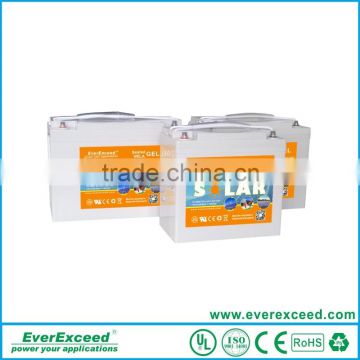 12V rechargeable lead acid gel battery for solar application ES150-12G