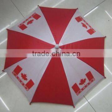 2014 HOT hard hat umbrella-red and white