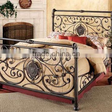 top-selling new bedroom furniture wrought iron bed