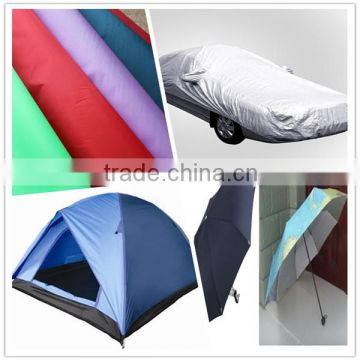 High quality manufacturers china waterproof silver coated polyester taffeta