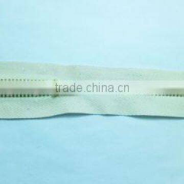 4# metal brass zipper cotton tape zipper close end zipper with 4YG brass slider jeans zipper