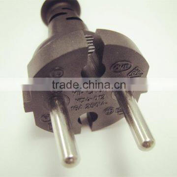 Korean standard 16A /250V 2pin Korean plug