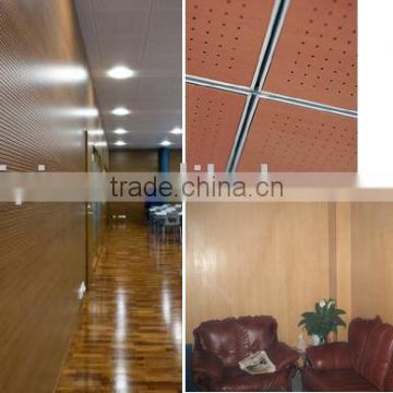 ceiling tiles:wooden groovy acoustical panels
