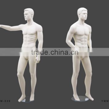 Hot-selling fiberglass male mannequin with muscle