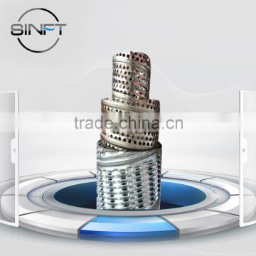 China Spiral Welded Perforated Pipe