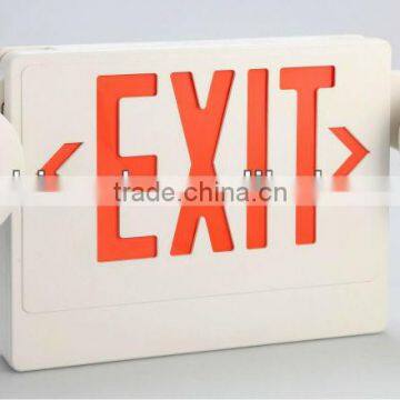 CK-2000CR UL cUL universal Exit sign with twin spotlights