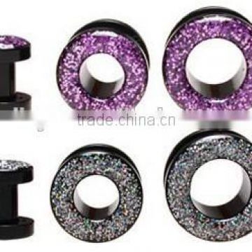 2015 Most Popular Body Jewelry 316L Stainless Steel Flesh Tunnels
