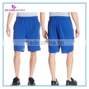 dry fit mens polyester mesh shorts