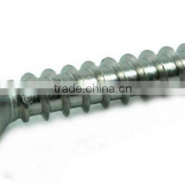 Cross recessed oval head stainless steel self tapping screw