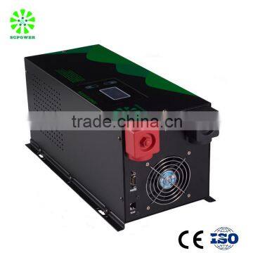 high efficiency 8KVA pure sine wave solar inverter with 50A MPPT charge controller