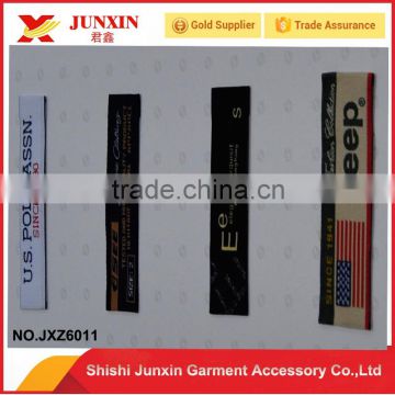 wholesale high quality woven clothing label